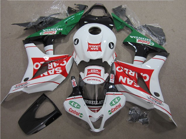 Carénage CBR 600 RR 07-08 - Rouge Blanc San Carlo
