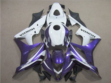 Carénage CBR 600 RR 07-08 - Violet Blanc