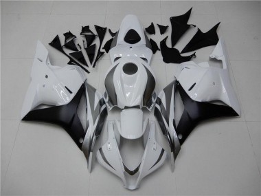 Carénage CBR 600 RR 09-12 - Blanc Argent Noir
