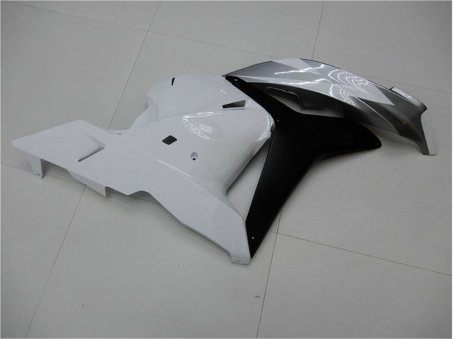 Carénage CBR 600 RR 09-12 - Blanc Argent Noir Carénage CBR 600 RR 09-12 - Blanc Argent Noir