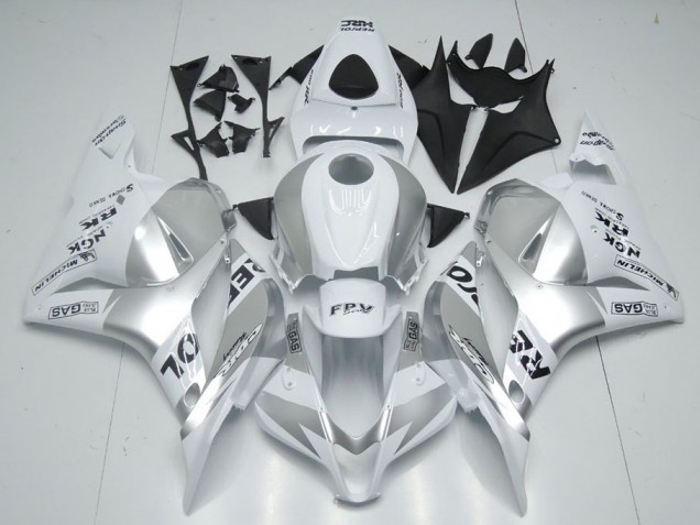 Carénage CBR 600 RR 09-12 - Blanc Argent Repsol
