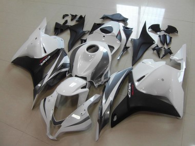Carénage CBR 600 RR 09-12 - Blanc Noir Gris