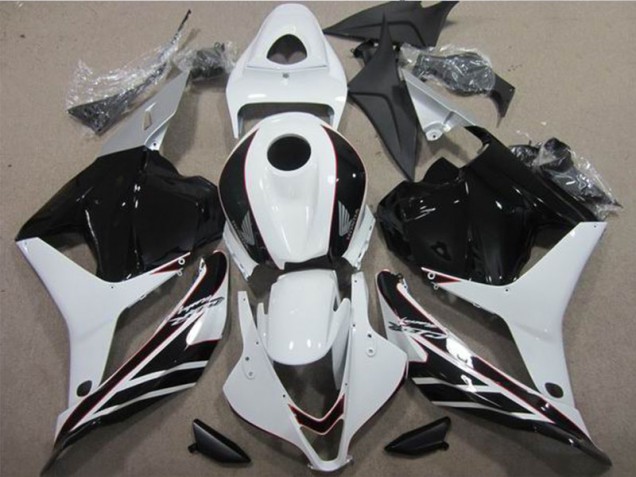 Carénage CBR 600 RR 09-12 - Blanc Noir