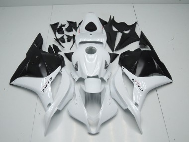 Carénage CBR 600 RR 09-12 - Blanc Noir Mat