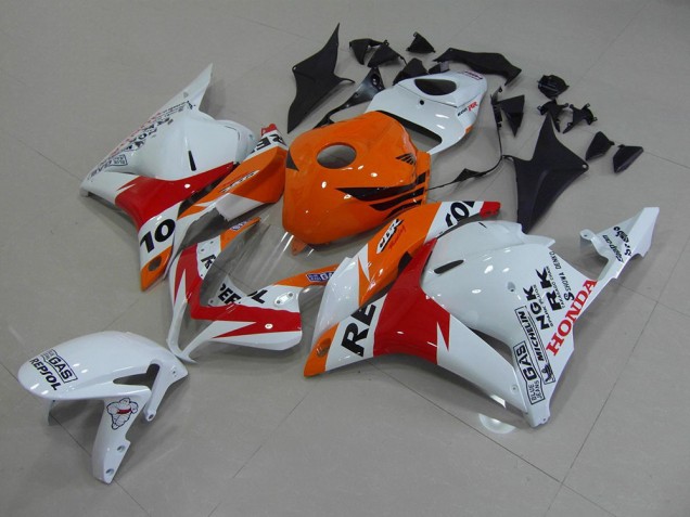 Carénage CBR 600 RR 09-12 - Blanc Repsol Carénage CBR 600 RR 09-12 - Blanc Repsol