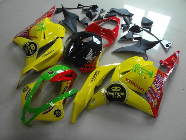 Carénage CBR 600 RR 09-12 - Jaune Corona Extra