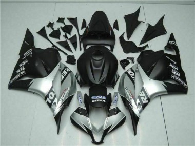 Carénage CBR 600 RR 09-12 - Noir Argent Repsol