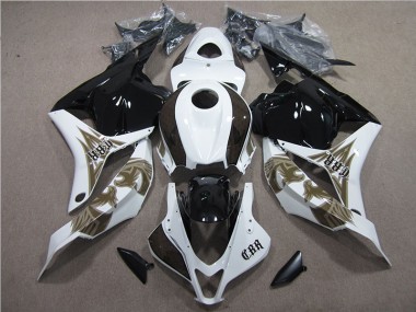 Carénage CBR 600 RR 09-12 - Noir Blanc