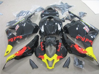 Carénage CBR 600 RR 09-12 - Noir Jaune Red Bull