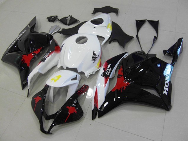 Carénage CBR 600 RR 09-12 - Noir Rouge Blanc