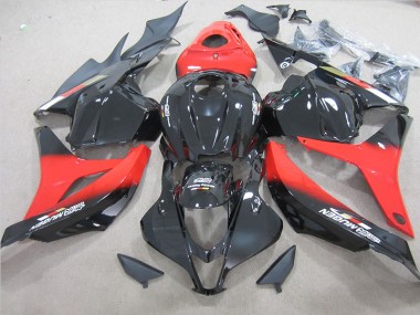 Carénage CBR 600 RR 09-12 - Noir Rouge