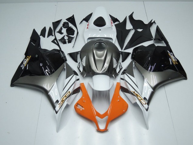 Carénage CBR 600 RR 09-12 - Orange Gris Noir