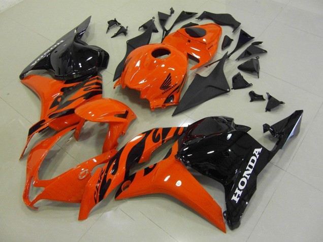 Carénage CBR 600 RR 09-12 - Orange Noir Carénage CBR 600 RR 09-12 - Orange Noir