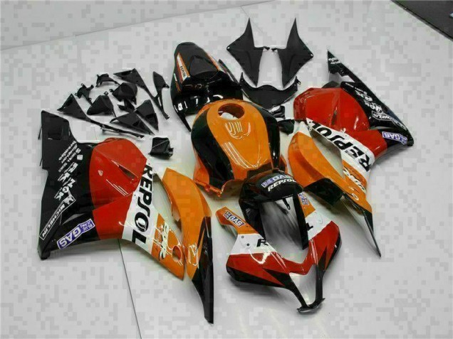 Carénage CBR 600 RR 09-12 - Orange Repsol