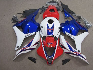 Carénage CBR 600 RR 09-12 - Rouge Blanc Bleu HRC