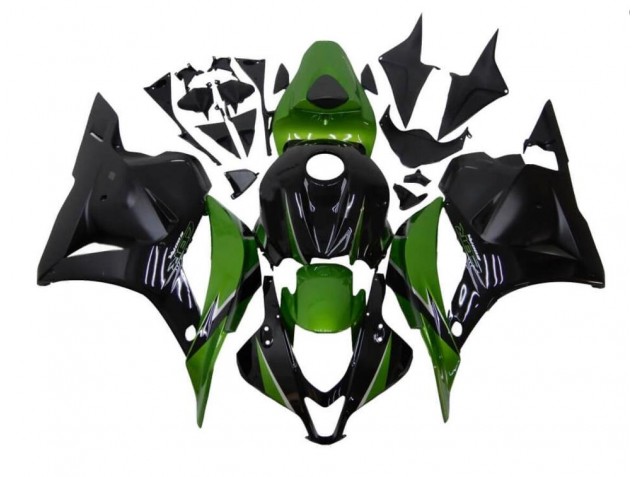 Carénage CBR 600 RR 09-12 - Vert Noir Carénage CBR 600 RR 09-12 - Vert Noir
