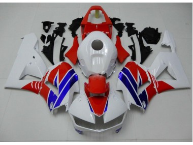 Carénage CBR 600 RR 13-21 - Blanc Bleu Rouge