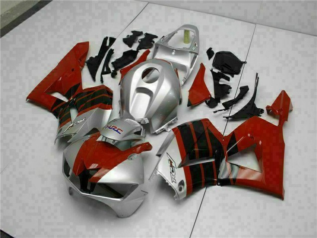 Carénage CBR 600 RR 13-21 - Rouge Argent