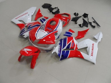 Carénage CBR 600 RR 13-21 - Rouge Blanc Bleu HRC