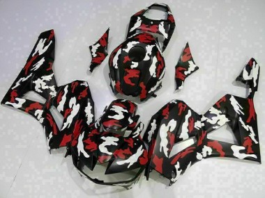 Carénage CBR 600 RR 13-21 - Rouge Blanc Noir