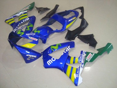 Carénage CBR 900 RR 929 00-01 - Bleu Movistar Castrol