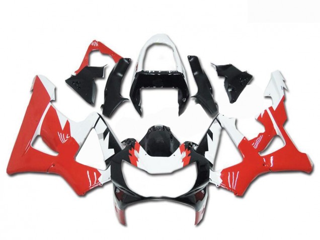 Carénage CBR 900 RR 929RR 00-01 - Noir Blanc Rouge Carénage CBR 900 RR 929RR 00-01 - Noir Blanc Rouge