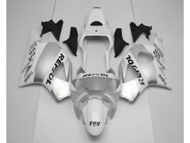 Carénage CBR 900 RR 954RR 02-03 - Blanc Argent Noir Repsol