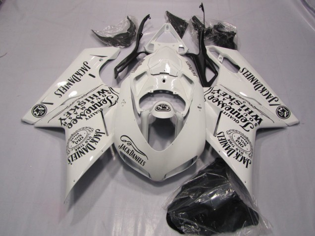 Carénage Ducati 1098 07-14 - Blanc Jack Daniels Carénage Ducati 1098 07-14 - Blanc Jack Daniels