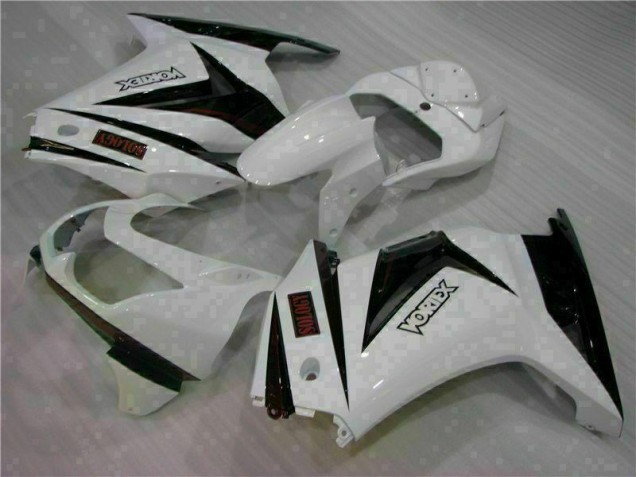 Carénage EX250 08-12 - Blanc Noir