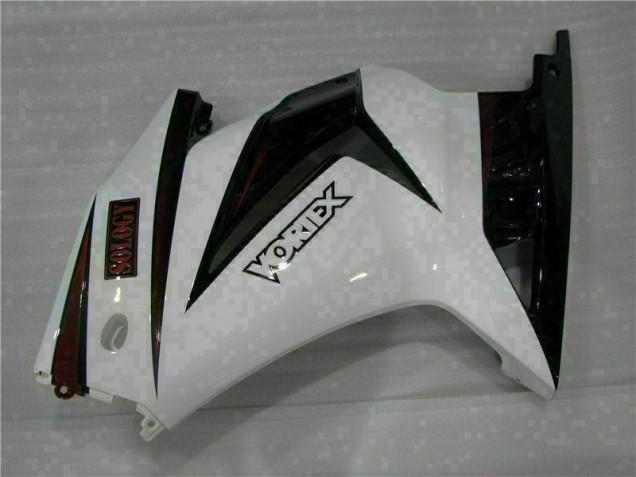 Carénage EX250 08-12 - Blanc Noir