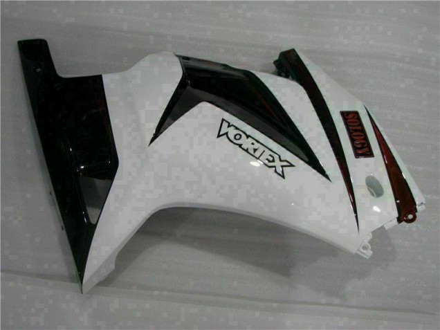 Carénage EX250 08-12 - Blanc Noir