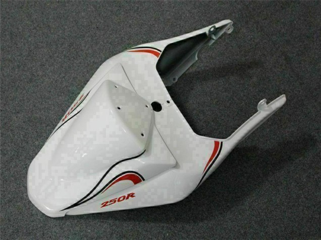 Carénage EX250 08-12 - Blanc Rouge