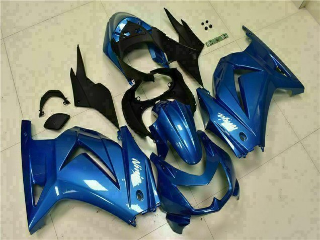 Carénage EX250 08-12 - Bleu Noir Blanc Ninja