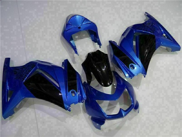 Carénage EX250 08-12 - Bleu Noir Carénage EX250 08-12 - Bleu Noir