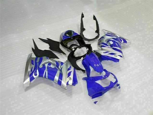 Carénage EX250 08-12 - Noir Bleu