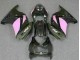 Carénage EX250 08-12 - Noir Rose Ninja