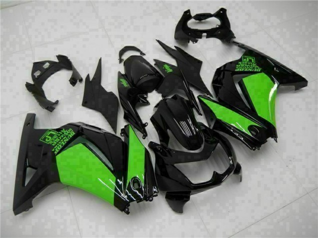 Carénage EX250 08-12 - Noir Vert Ninja Carénage EX250 08-12 - Noir Vert Ninja