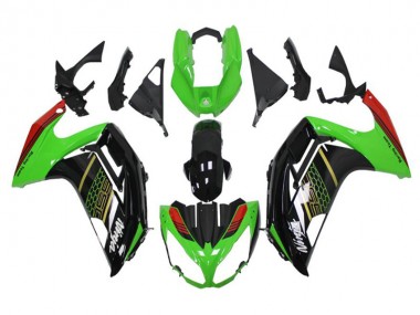 Carénage EX650 12-16 - Vert Noir