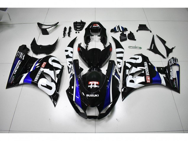 Carénage GSXR 1000 17-23 - Noir Blanc Motul Carénage GSXR 1000 17-23 - Noir Blanc Motul