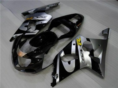 Carénage GSXR 1000 K1 00-02 - Argent Noir