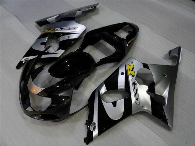Carénage GSXR 1000 K1 00-02 - Argent Noir Carénage GSXR 1000 K1 00-02 - Argent Noir