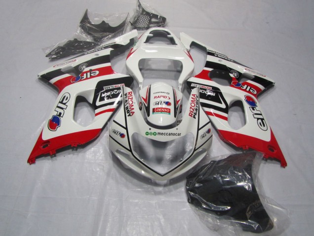 Carénage GSXR 1000 K1 00-02 - Blanc Rouge Rizoma Playboy Carénage GSXR 1000 K1 00-02 - Blanc Rouge Rizoma Playboy