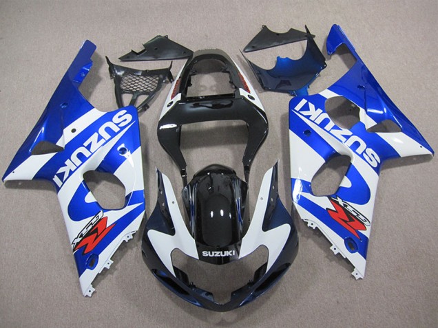Carénage GSXR 1000 K1 00-02 - Bleu Blanc Décalque Carénage GSXR 1000 K1 00-02 - Bleu Blanc Décalque