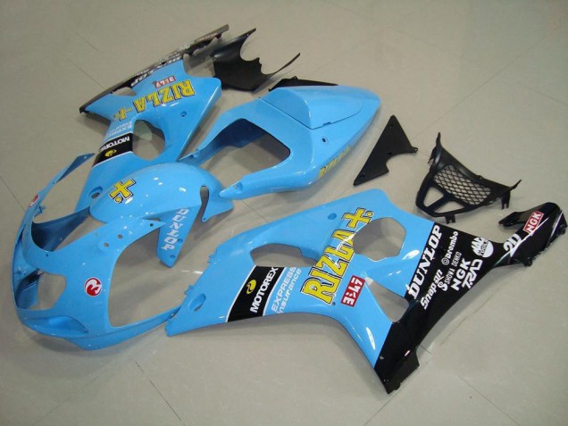 Carénage GSXR 1000 K1 00-02 - Light Bleu Noir