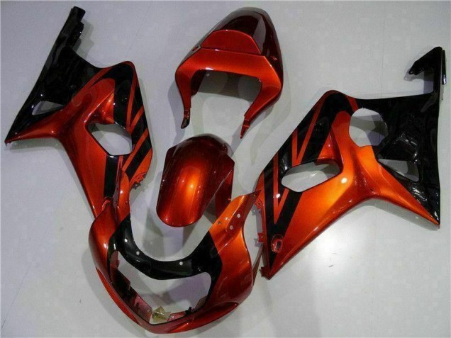 Carénage GSXR 1000 K1 00-02 - Orange Noir