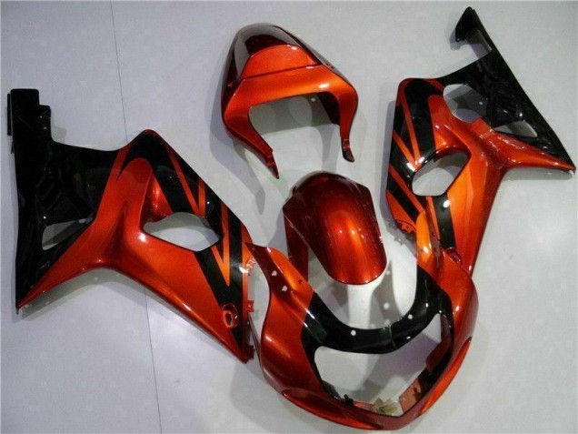 Carénage GSXR 1000 K1 00-02 - Orange Noir