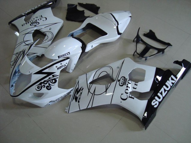 Carénage GSXR 1000 K3 03-04 - Blanc Corona