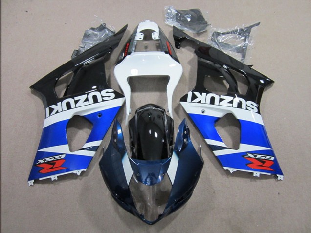 Carénage GSXR 1000 K3 03-04 - Bleu Blanc Décalque Carénage GSXR 1000 K3 03-04 - Bleu Blanc Décalque