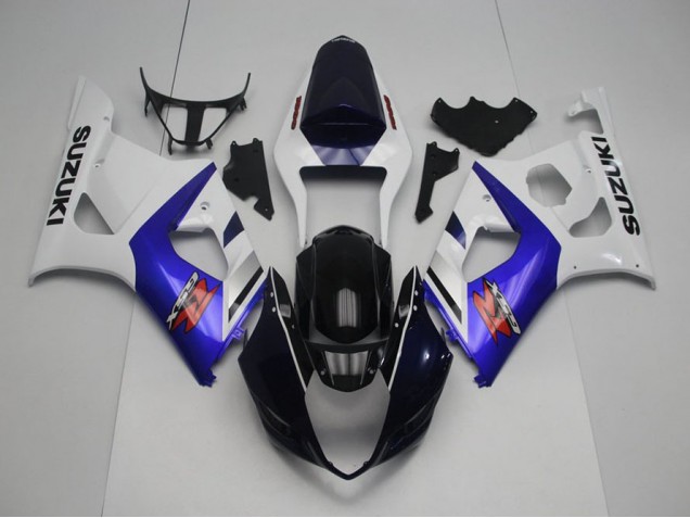 Carénage GSXR 1000 K3 03-04 - Bleu Foncé Devant et Bleu