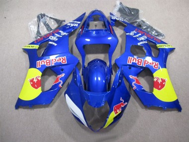 Carénage GSXR 1000 K3 03-04 - Bleu Red Bull